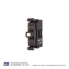 BASE CON LED AZUL 24VCD – M22-LED-B