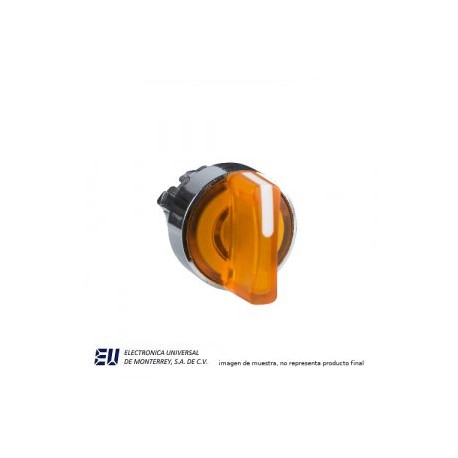 CABEZA PARA SELECTOR 22MM ILUM  2POS SOSTE. – ZB4BK1253