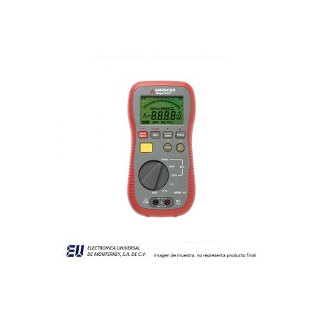 MEGOHMMETER 250V,500V,1000V AM45 – AMPROBE AMB45