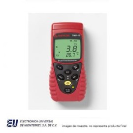 TERMOMETRO DE DOS CANALES TERMOPAR TIPO J – AMRPOBE TMD-10