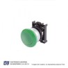 216716 BOTON HONGO VERDE MOMENTANEO. – M22-DP-G