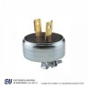 CLAVIJA 20A 250V  2 POLOS 1/2 VUELTA – 7102