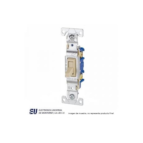 APAGADOR 1P 1T 10 AMP. 125V ARROW HART – TL1M