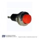 BOTON REDONDO  NORMAL ABIERTO ROJO MOMENTANEO – SW741