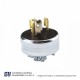 CLAVIJA 30A 125/250V 3POLOS 3HILOS 1/2VUELTA BLIND.P/7310B – 7311