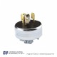 CLAVIJA 30A 125/250V 3POLOS 3HILOS 1/2VUELTA BLIND.P/7310B – 7311