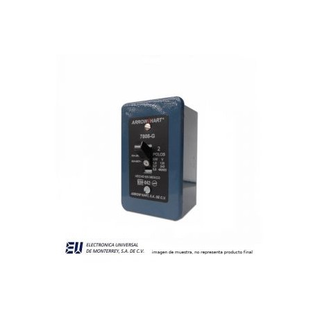 ARRANCADOR MANUAL 2 POLOS 1 TIRO 30 AMP. 250VCA – SW7808G