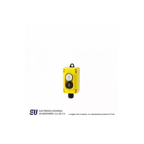 BOTONERA DE CONTROL DE FILA UNICA CON 2 BOTONES PULSADORES – TLP2