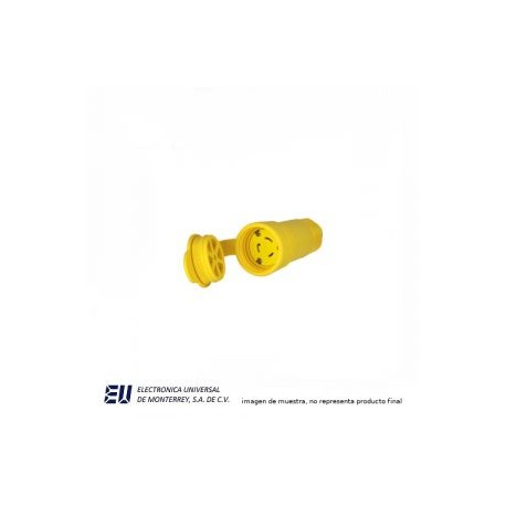CONECTOR 20A 250V C/SEGURO 1/2 VUELTA – L620CW