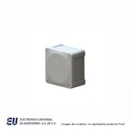 CAJA ESTANCAS IP65 100X100X55 CON LADOS CERRADOS Y PLACA CON TORNILLOS  –  WDL1010S