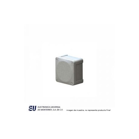 CAJA ESTANCAS IP65 100X100X55 CON LADOS CERRADOS Y PLACA CON TORNILLOS  –  WDL1010S