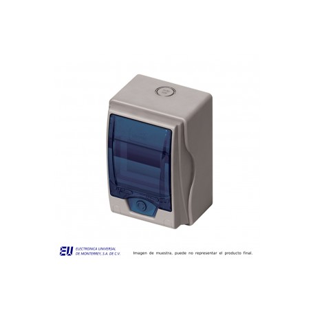 CAJA DE DISTRIBUCION IP65, 4 MODULOS SIN BORNES – WD6504
