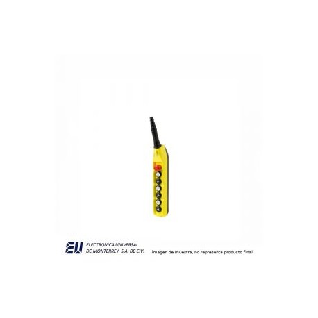 BOTONERA COLGANTE DE CONTROL CON 7 BOTONES PULSADORES DOBLE VELOCIDAD – PLN07D6