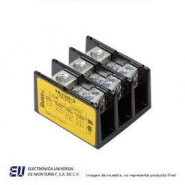 Bloques de terminal de barrera 3P 600VAC/DC Pwr Dist Block 175 AMP CAL 14-4 – 16220-3