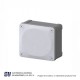 CAJA ESTANCAS IP65 175X150X80 CON LADOS CERRADOS Y PLACA CON TORNILLOS – WDL1715S
