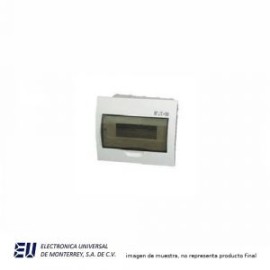 CAJA DE DISTRIBUCION PARA SOBREPONER IP40 8 MODULOS CON TERMINALES – WD40S08F