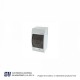 CAJA DE DISTRIBUCION PARA SOBREPONER IP40 4 MODULOS CON TERMINALES – WD40S04F