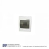 CAJA DE DISTRIBUCION EMPOTRABLE IP40 6 MODULOS CON TERMINALES – WD40E06F