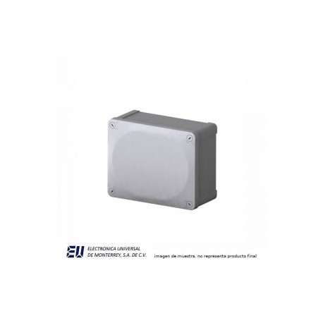 CAJA ESTANCAS IP65 225X175X100 CON LADOS CERRADOS Y PLACA CON TORNILLOS – WDL2217S