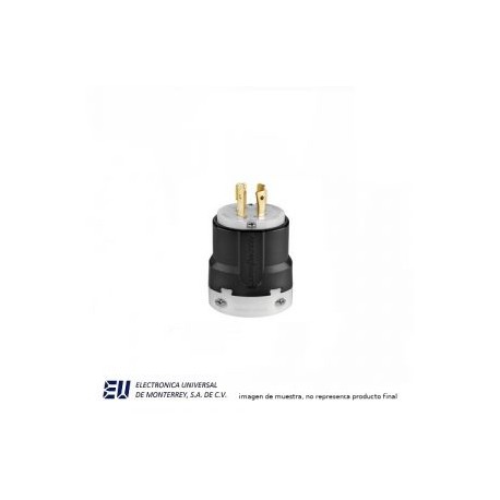 CLAVIJA ULTRAGRIP DIAMETRO DE CABLE 9.5-25.4MM 3 POLOS 4H 20A 125/250VCA GRADO INDUSTRIAL COLOR CODE – AHCL1420P