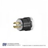 CLAVIJA ULTRAGRIP DIAMETRO DEL CABLE 15.9-29.4MM 3 POLOS 4H 30A 300VCA GRADO INDUSTRIAL COLOR CODE – AHCL1730P