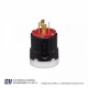 CLAVIJA ULTRAGRIP DIAMETRO DE CABLE 9.5-25.4MM 3 POLOS 4H 20A 480VCA GRADO INDUSTRIAL COLOR CODE – AHCL1620P