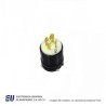 CLAVIJA ULTRAGRIP DIAMETRO DE CABLE 15.9-29.4MM 3 POLOS 4H 30A 480VCA GRADO INDUSTRIAL COLOR CODE – AHCL1630P