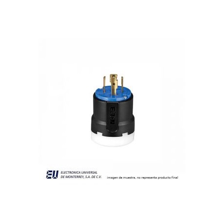 CLAVIJA ULTRAGRIP DIAMETRO DE CABLE 15.9-29.4 MM 3 POLOS 4H 250VCA GRADO INDUSTRIAL COLOR CODE – AHCL1530P
