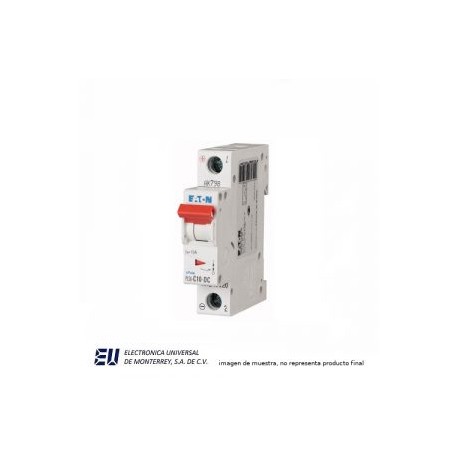 INTERRUPTOR TERMOMAGNETICO MCB 1 POLA 10 AMPER – PLS6-C10-MW