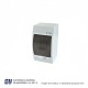 Caja de distribución empotrable IP40 4 módulos c/terminales – WD40E04F