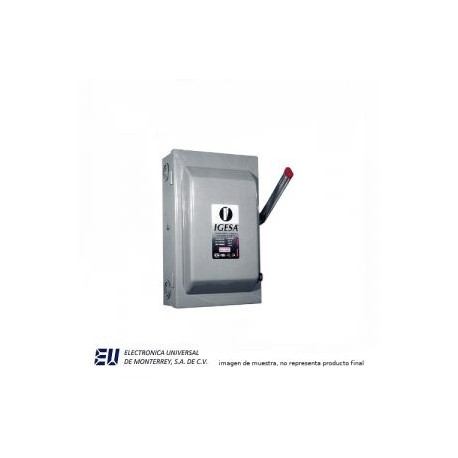 INTERRUPTOR DE SEGURIDAD 2P 60A 250V  IGESA – IN2060