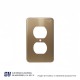 PLACA ALUMINIO ANONIZADA COLOR ORO – WD95101