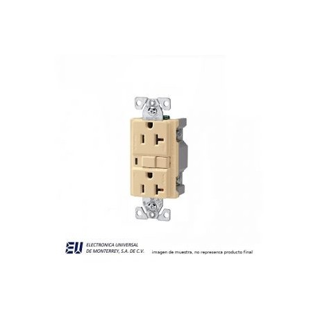 RECEPTACULO GFCI MARFIL – VGF20V