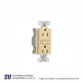RECEP.DUPLEX C/INTERR DE CIRCUITO POR FALLA A TIERRA – VGF15V