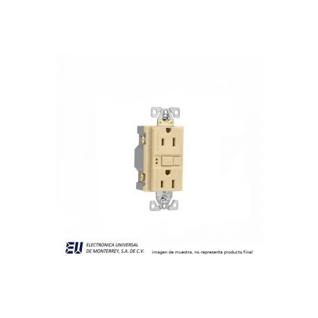 RECEP.DUPLEX C/INTERR DE CIRCUITO POR FALLA A TIERRA – VGF15V