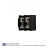 Bloques de terminal de barrera 2P 600VAC/DC Pwr Dist Block 420 AMP CAL 14-2 – 16376-2