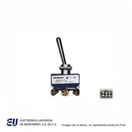 SWITCH PALANCA LARGA 2P 2T ON-ON 15A 125VCA 10A 250VCA – SW82610-PL