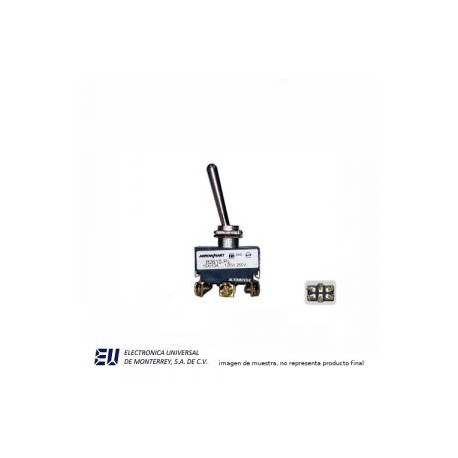 SWITCH PALANCA LARGA 2P 2T ON-ON 15A 125VCA 10A 250VCA – SW82610-PL