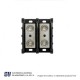 Bloques de terminal de barrera 2P 600VAC/DC Pwr Dist Block 310 AMP CAL 14-4 – 16306-2