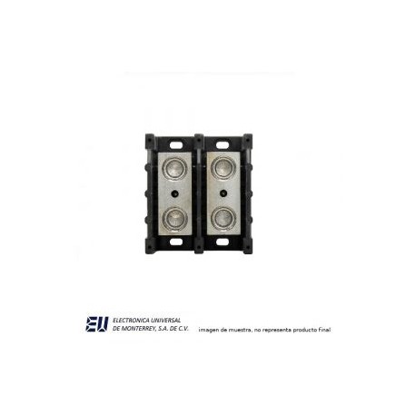 Bloques de terminal de barrera 2P 600VAC/DC Pwr Dist Block 310 AMP CAL 14-4 – 16306-2