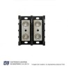 Bloques de terminal de barrera 2P 600VAC/DC Pwr Dist Block 310 AMP CAL 14-4 – 16306-2