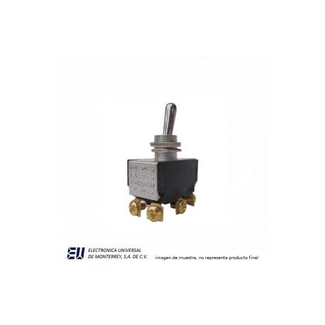 SWITCH PALANCA LARGA 2P 2T ON-OFF-ON 15A 125VCA 10A 250VCA – SW82608-PL