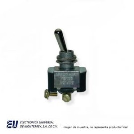 SWITCH TOGGLE  1P1T  ON-OFF 15A 125VCA ,10A 250VCA – HSW82600