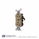 RECEPTACULO DUPLEX COLOR MARFIL – HM5350M