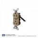 RECEPTACULO DOBLE 2 POLOS 3 HILOS C/TIERRA 15A 125V – M5250M