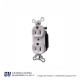 RECEPTACULO DOBLE BLANCO – M5250B