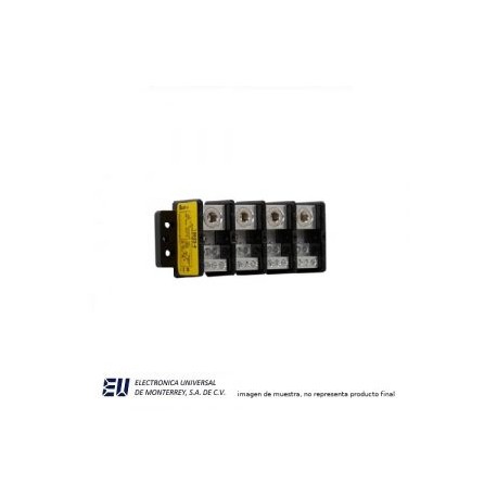 Bloques de terminal de barrera 4P 600VAC/DC Pwr Dist Block 310 AMPER 14-4 – 16023-4