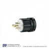 CLAVIJA 2P 3W 20A 250V NEGRA – CWL620P