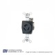 SGL H/L RECEPT 2P 3W 15 AMP 125V – CWL515R