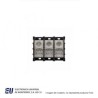 Bloques de terminal de barrera 3P 600VAC/DC Pwr Dist Block 420 AMP CAL 14-2 – 16376-3